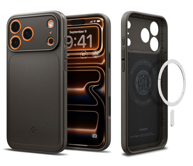 Spigen Thin Fit Mag Magsafe do Iphone 17 Pro Max Gunmetal - 1359881 - zdjęcie